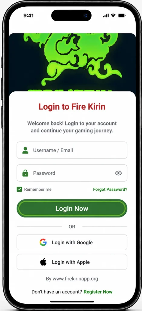 Fire Kirin Login