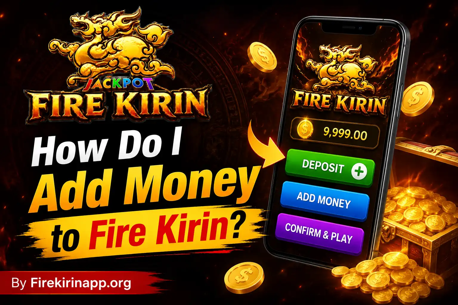 How Do I Add Money to Fire Kirin?